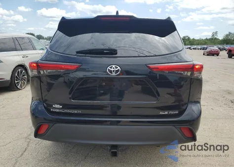 2020 Toyota Highlander Xle from USA, damaged, VIN 5TDGZRBH3LS520173